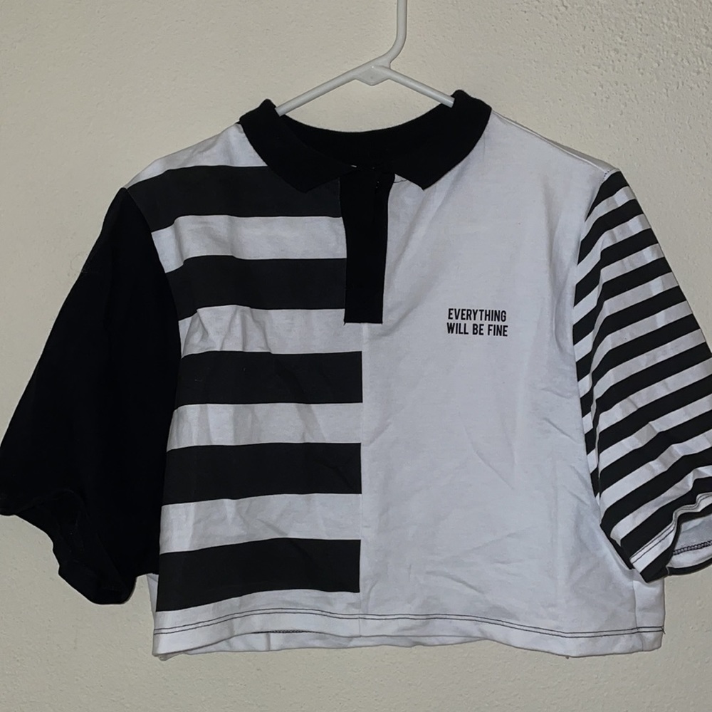 cropped tee
